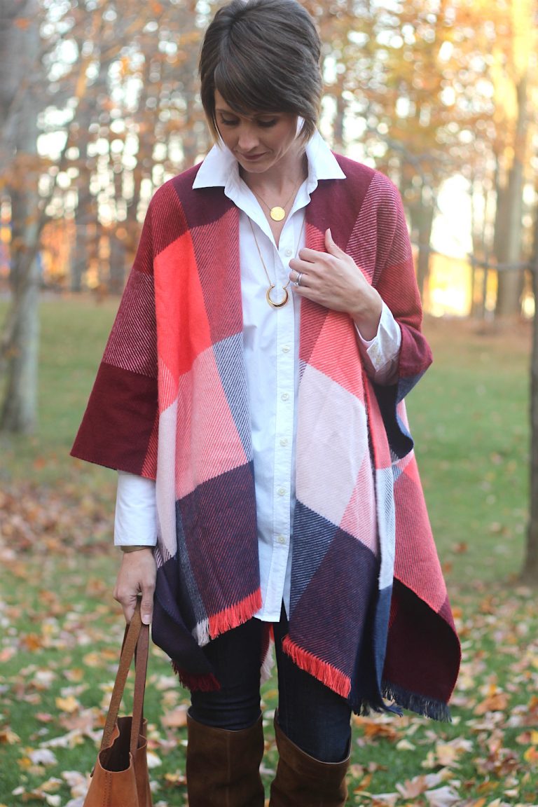 Plaid Cape | A Lovely Living